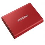 Samsung 500GB T7 külső SSD meghajtó piros (MU-PC500R)