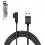 USB / USB-C telefontöltő és adatkábel 2 m 55444C-BW