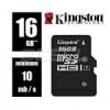 KINGSTON 16GB Micro SDHC 10 UHS-I memóriakártya Class 10 - adapter nélkül
