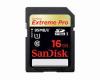Sandisk 16GB Extreme Pro SDHC UHS-I memóriakártya