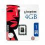 Kingston 4GB Class 4 microSDHC memóriakártya Single Pack